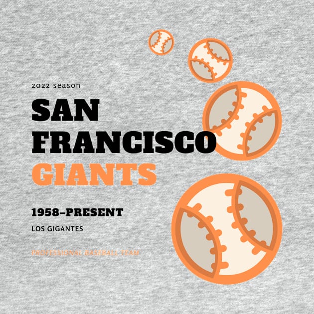 NY / SF Giants for baseball lovers 2022 season by ohsheep